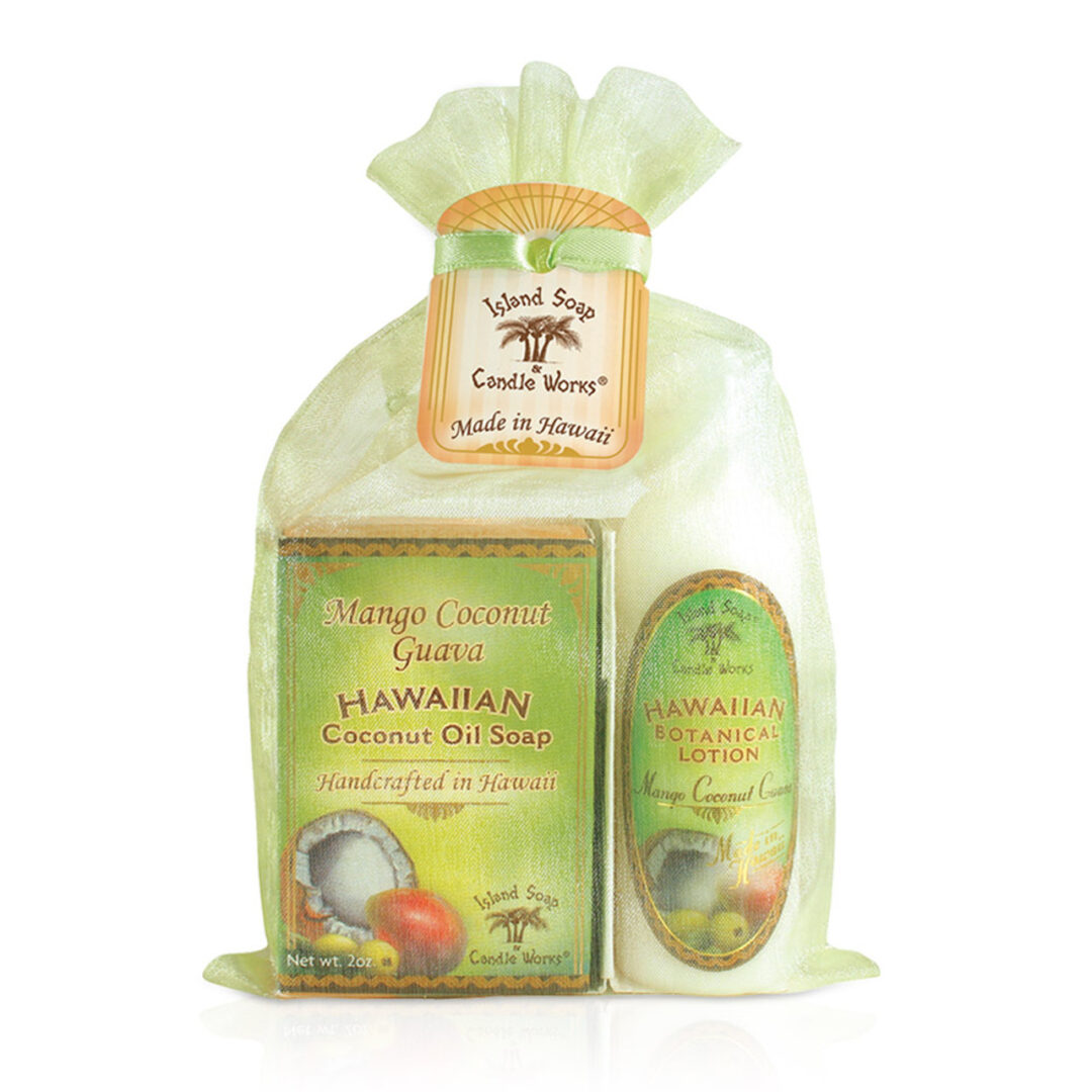Mango Coconut Guava Organza Gift Set
